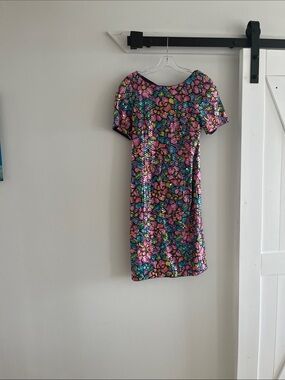 Saks Fifth Avenue Multicolor Floral Dress